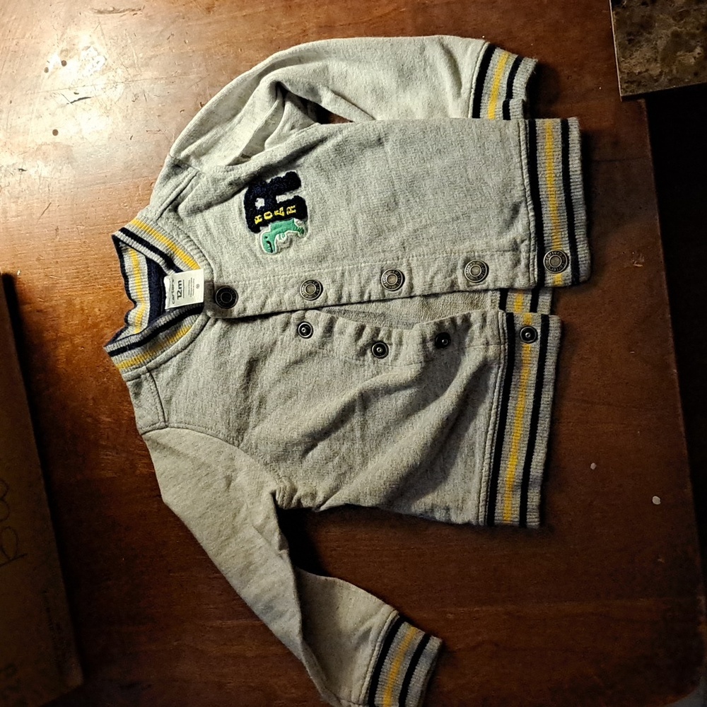 Childrens college sweater